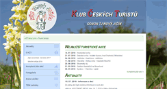 Desktop Screenshot of kctnovyjicin.cz