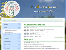 Tablet Screenshot of kctnovyjicin.cz